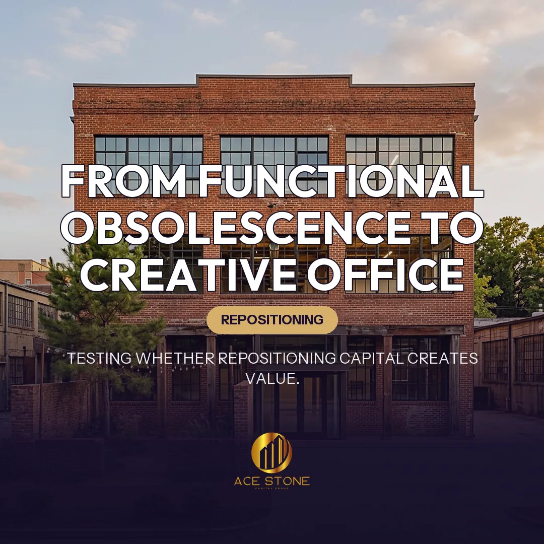 Atlanta brick loft building converted to creative office.