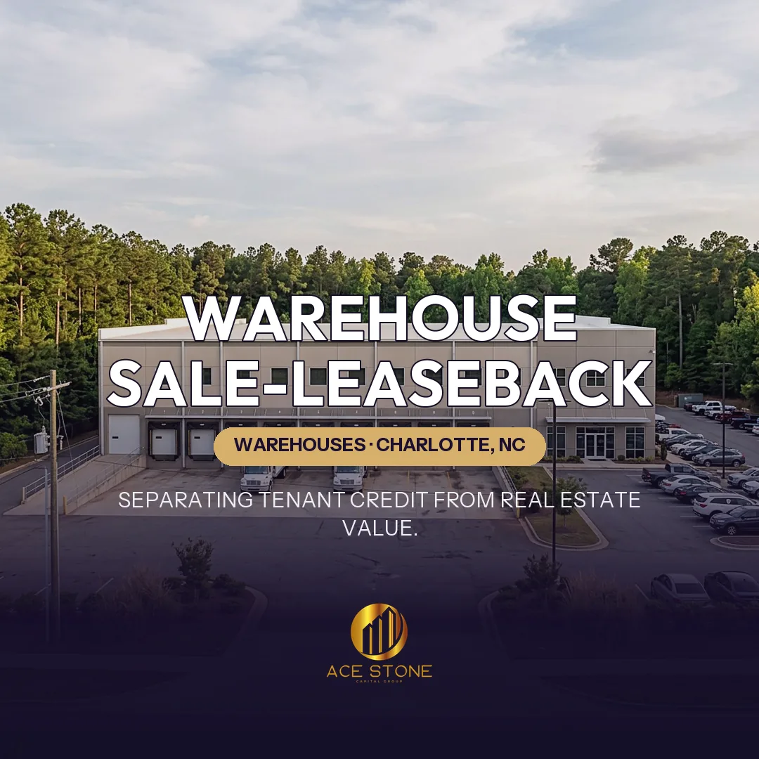 Charlotte owner-occupied industrial warehouse.