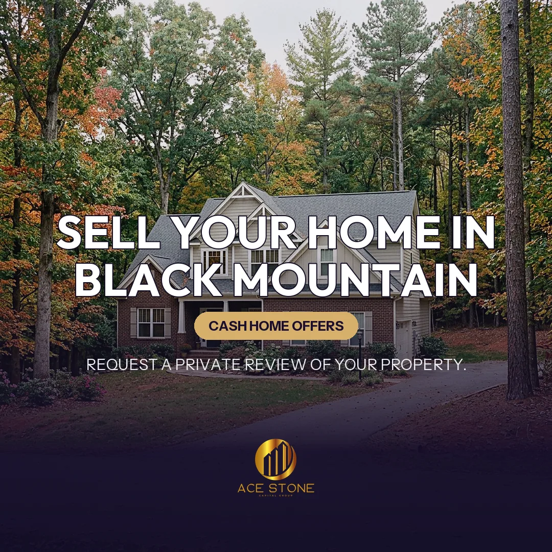 Single-family home in Black Mountain, North Carolina.