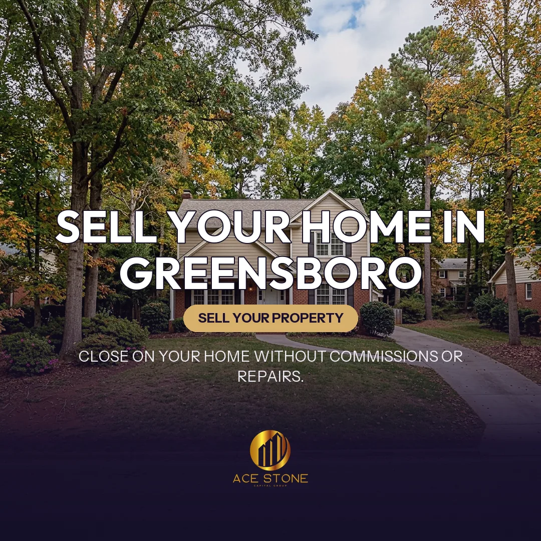 Single-family home in Greensboro, North Carolina.