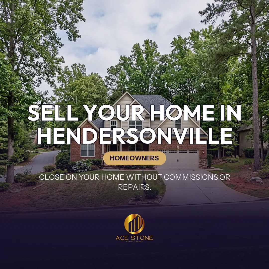 Single-family home in Hendersonville, North Carolina.