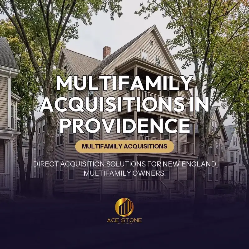 Three-decker multifamily house in Providence, Rhode Island.
