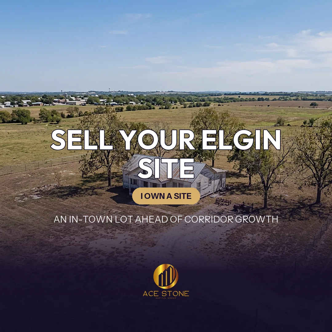 Improved redevelopment site with an original home on an oversized Elgin lot.