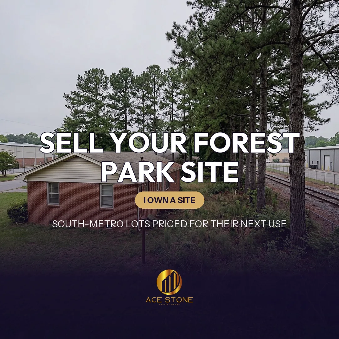 Postwar ranch house on a Forest Park lot pending sewer conversion.