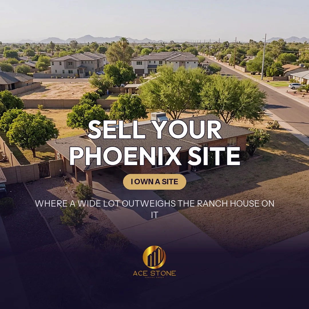 Mid-century Phoenix ranch house on an oversized North Central lot with mature citrus.